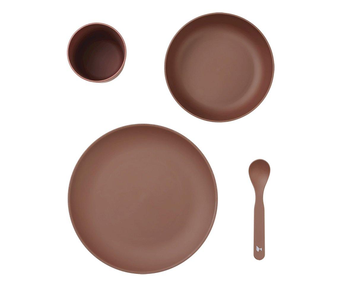 Fabelab - Conjunto de Alimentação 4pçs - Clay