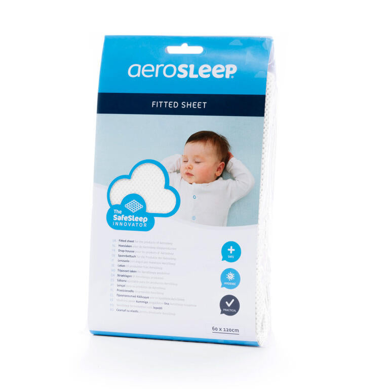 AeroSleep Lençol Ajustável 67x137cm - Branco