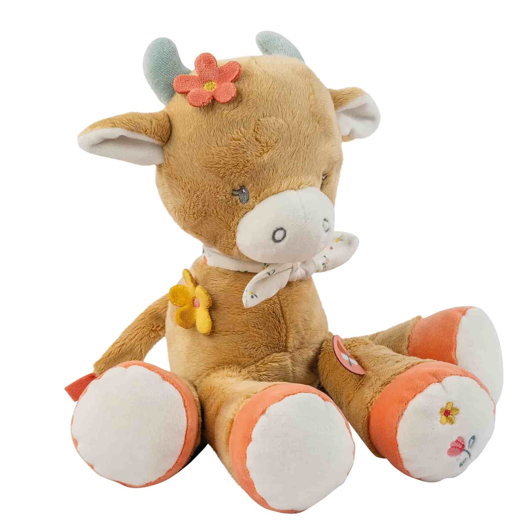 Nattou Mila, Zoe & Lana - Boneco - Vaca - Mila