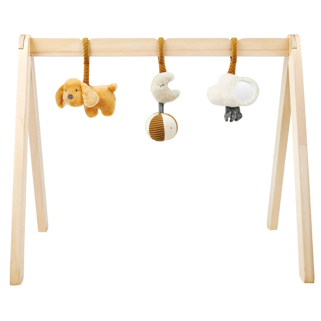 Nattou Charlie - Arco em madeira com brinquedos