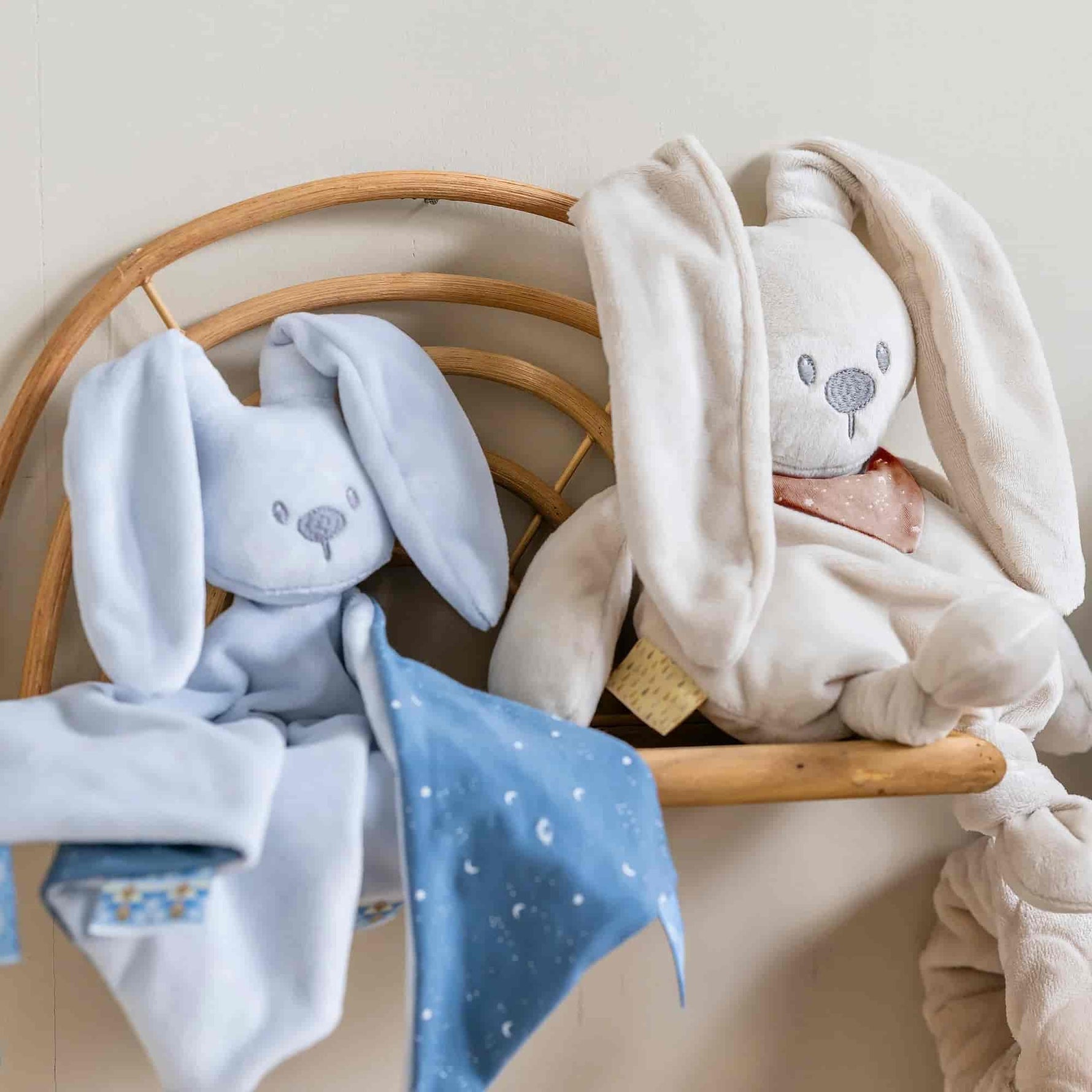 Nattou Lapidou Maxi Doudou - Azul