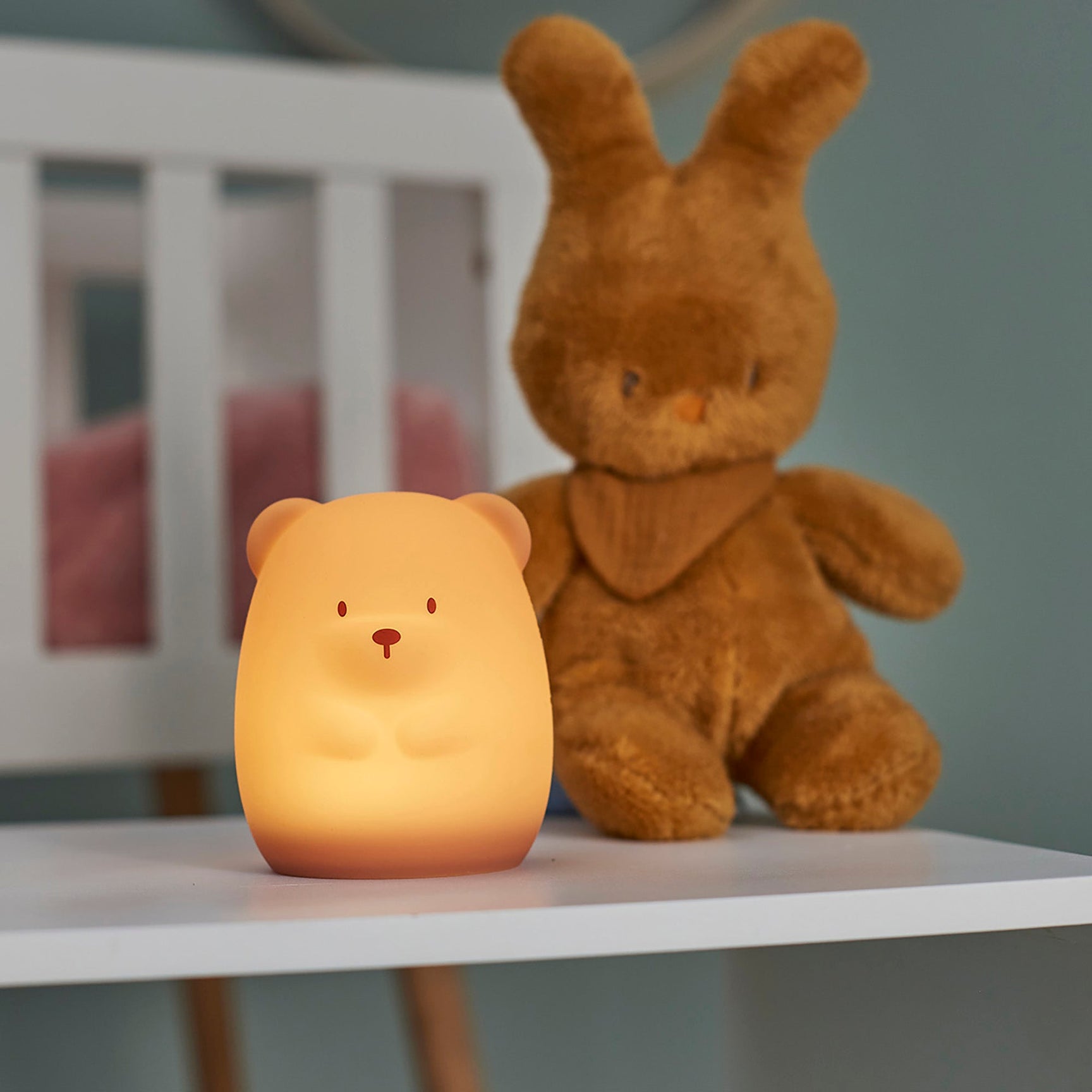 Nattou Luz de Presença 12cm - Urso