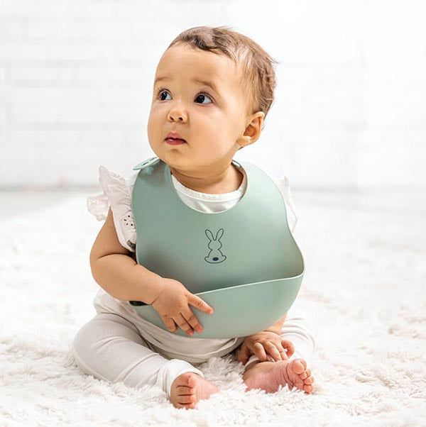 Nattou Babete Silicone - Sage Green