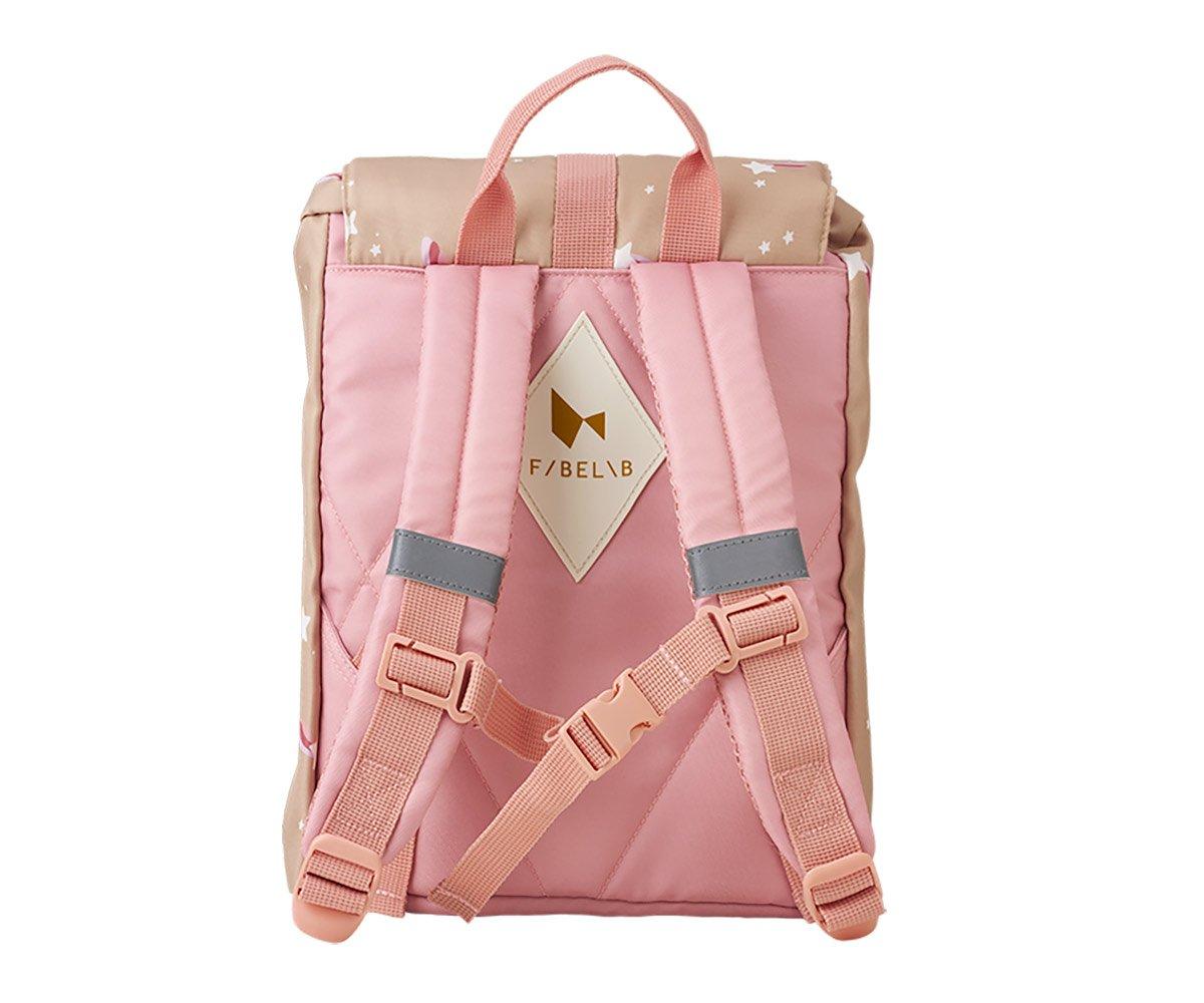 Fabelab - Mochila Escolar Pequena - Shooting Star Caramel