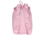 Tutete Mochila Grande em Tecido - Dots Pink