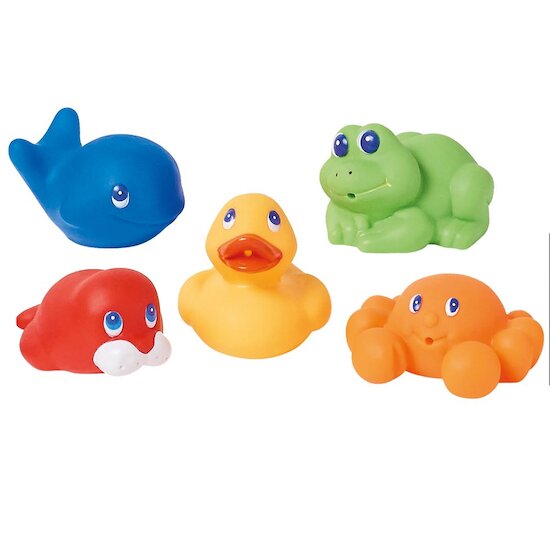 Nattou Bonecos Banho - 5 Figuras