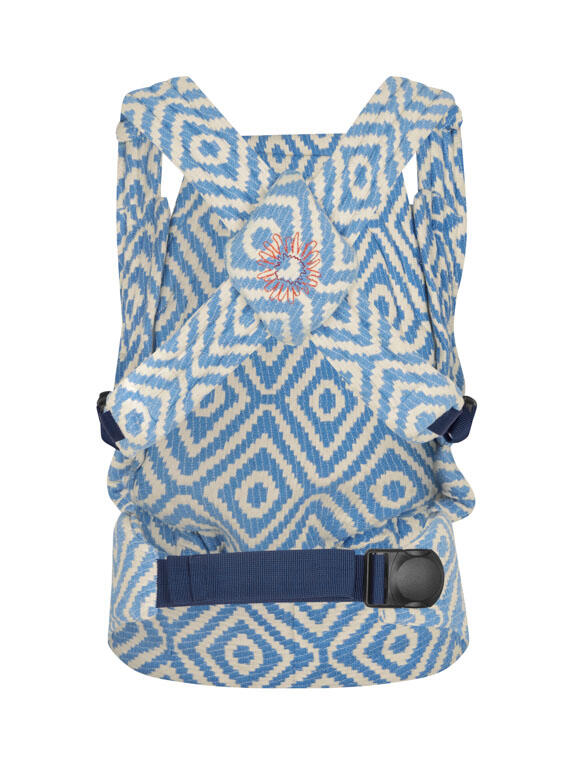 Moova Mochila Porta-bebé Balance - Blue Mosaic