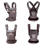 Ergobaby Adapt SoftFlex Mesh Gris Grafito - Mochila Portabebé