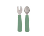 We Might Be Tiny Conjunto 2 talheres Feedie - Sage