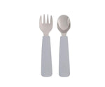 We Might Be Tiny Conjunto 2 talheres Feedie - Gris