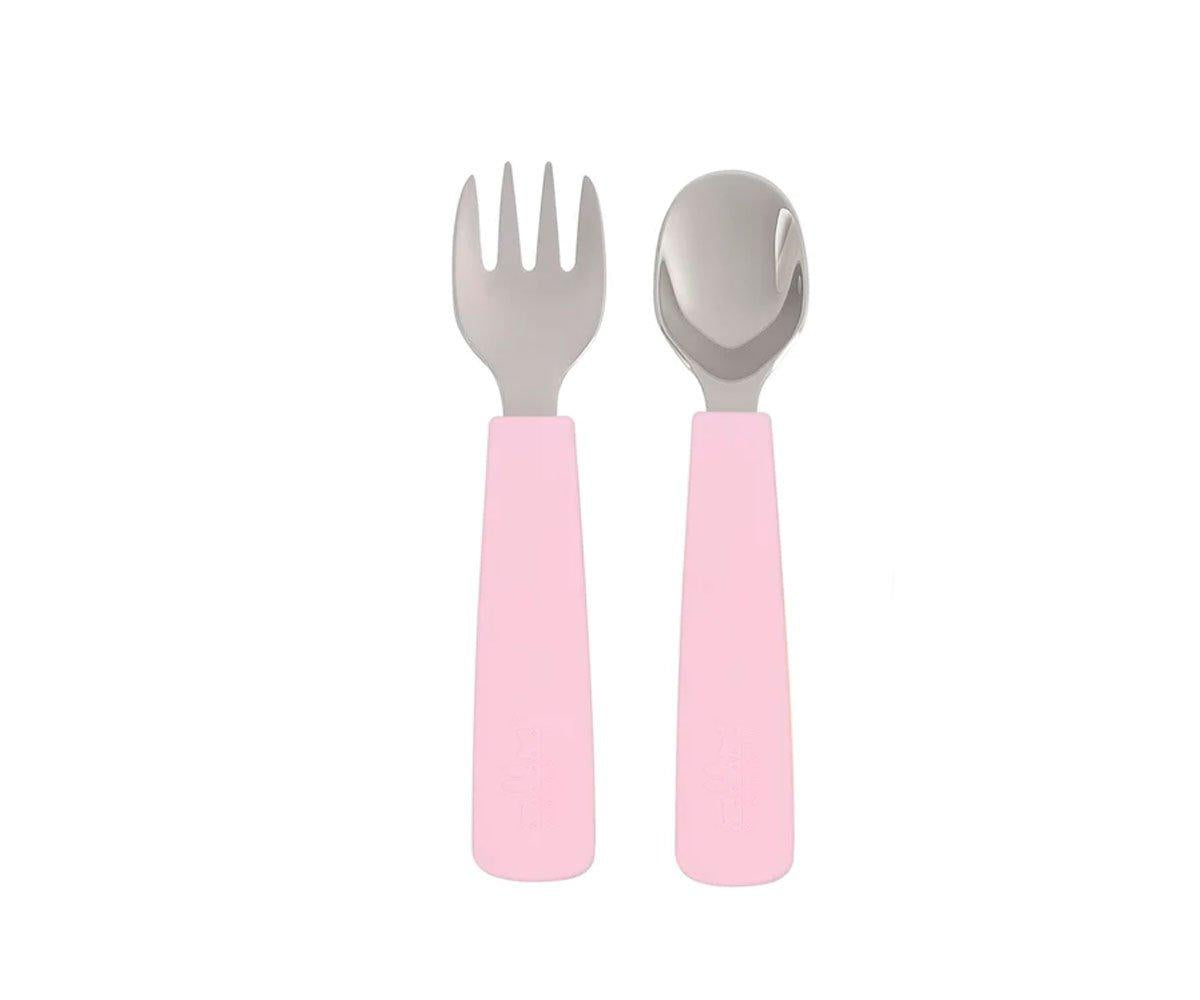 We Might Be Tiny Conjunto 2 talheres Feedie - Rosa Empolvado