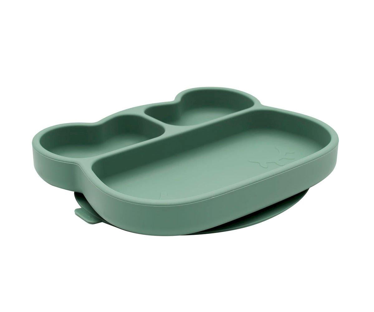 We Might Be Tiny - Prato com Ventosa Urso - Sage