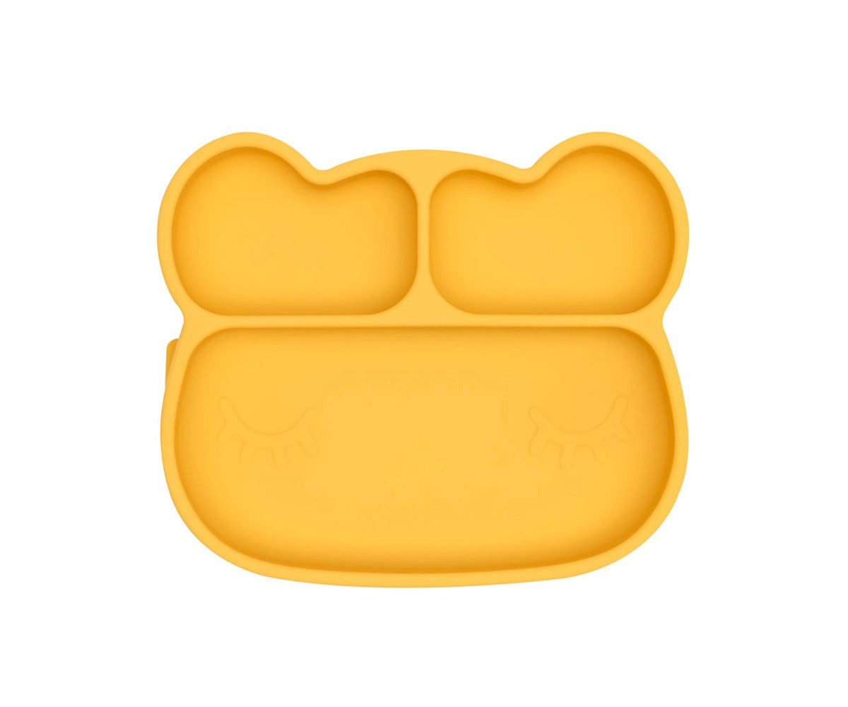 We Might Be Tiny - Prato com Ventosa Urso - Amarelo