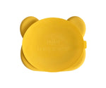We Might Be Tiny - Prato com Ventosa Urso - Amarelo