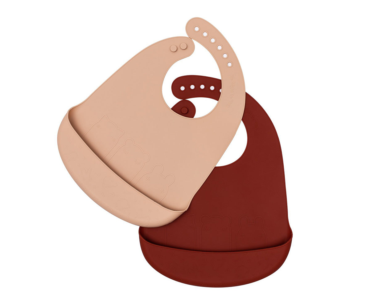 We Might Be Tiny - Babetes de Silicone 2uni. - Teja & Beige