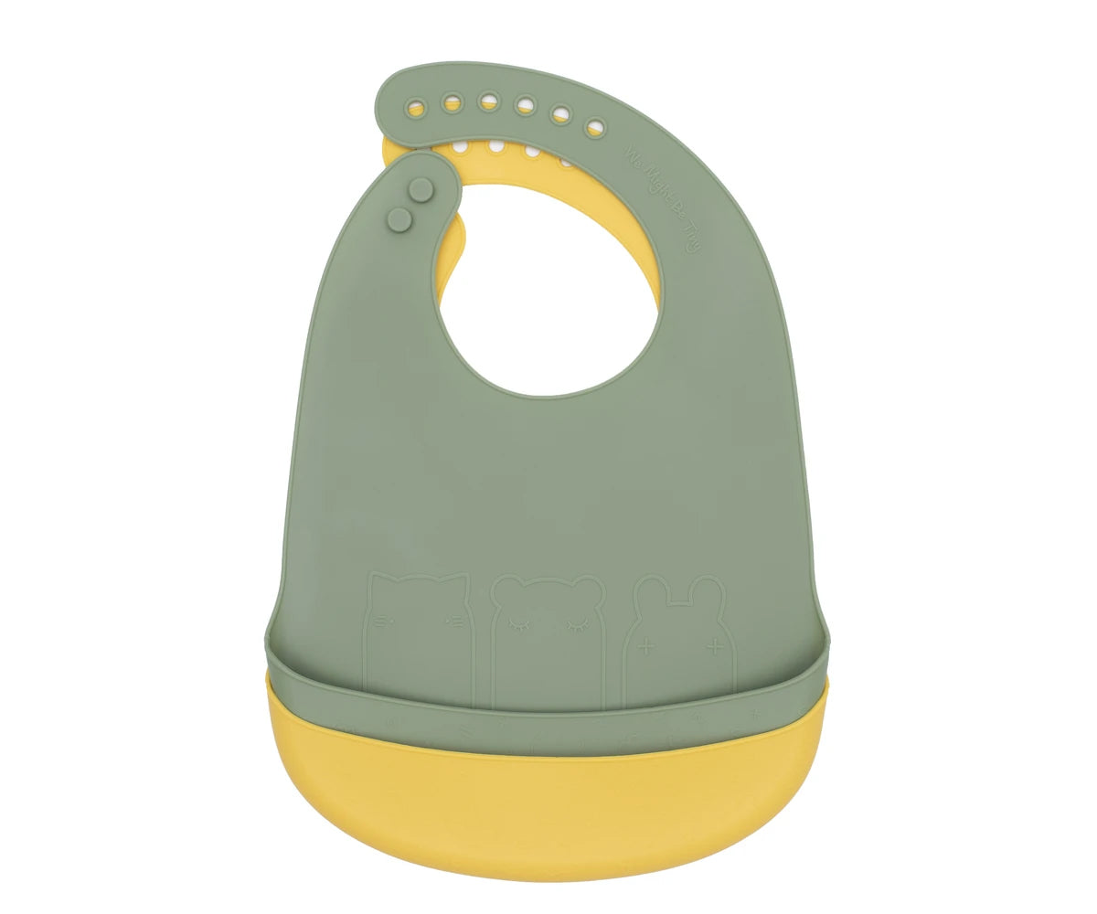We Might Be Tiny - Babetes de Silicone 2uni. - Sage & Amarelo
