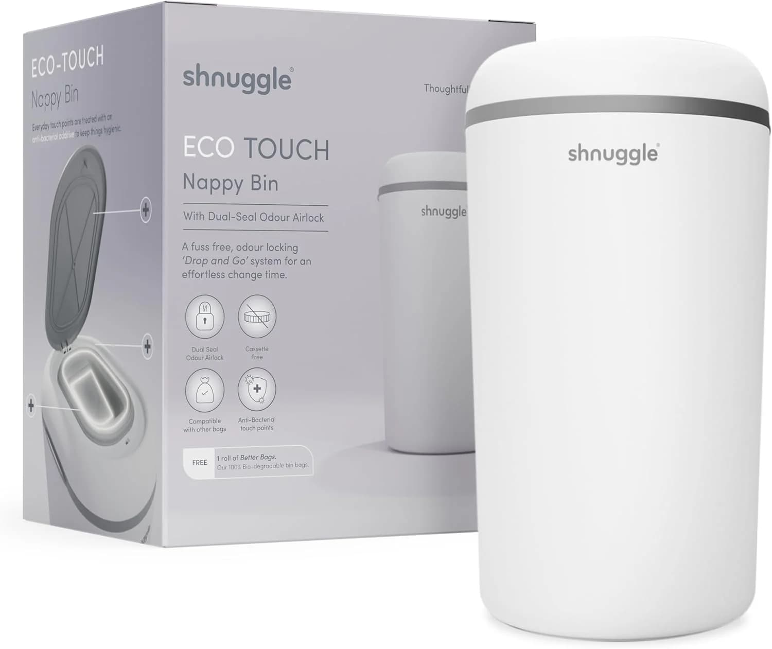 Shnuggle Contentor de Fraldas