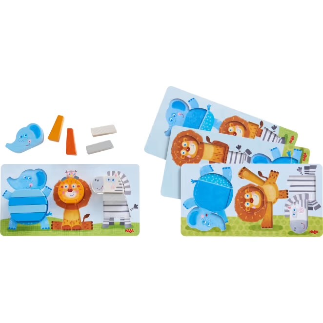 Haba - Jogo De Composição Entre Feras