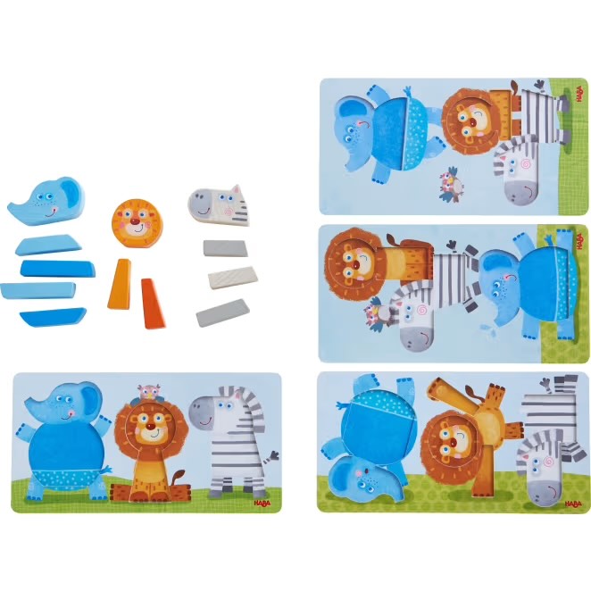 Haba - Jogo De Composição Entre Feras