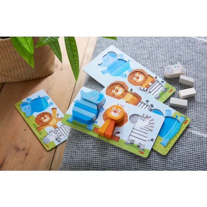Haba - Jogo De Composição Entre Feras