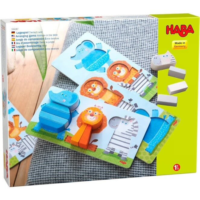 Haba - Jogo De Composição Entre Feras