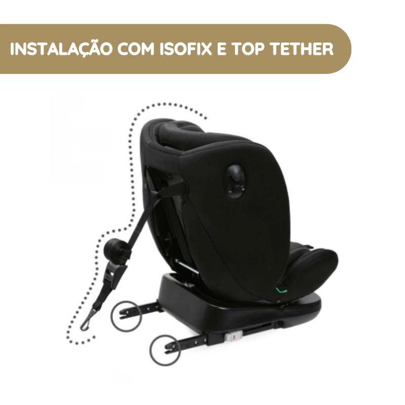 Chicco Cadeira Auto Unico Evo i-Size - Black