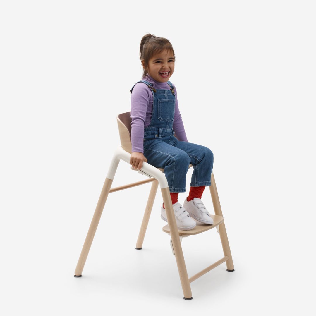 Bugaboo Cadeira da Papa Giraffe - Neutral wood/white