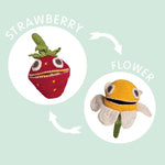 Myum Boneco Reversível Morango