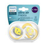 Philips Avent - 2 Chupetas - Ultra Air Frutos - 6-18 M