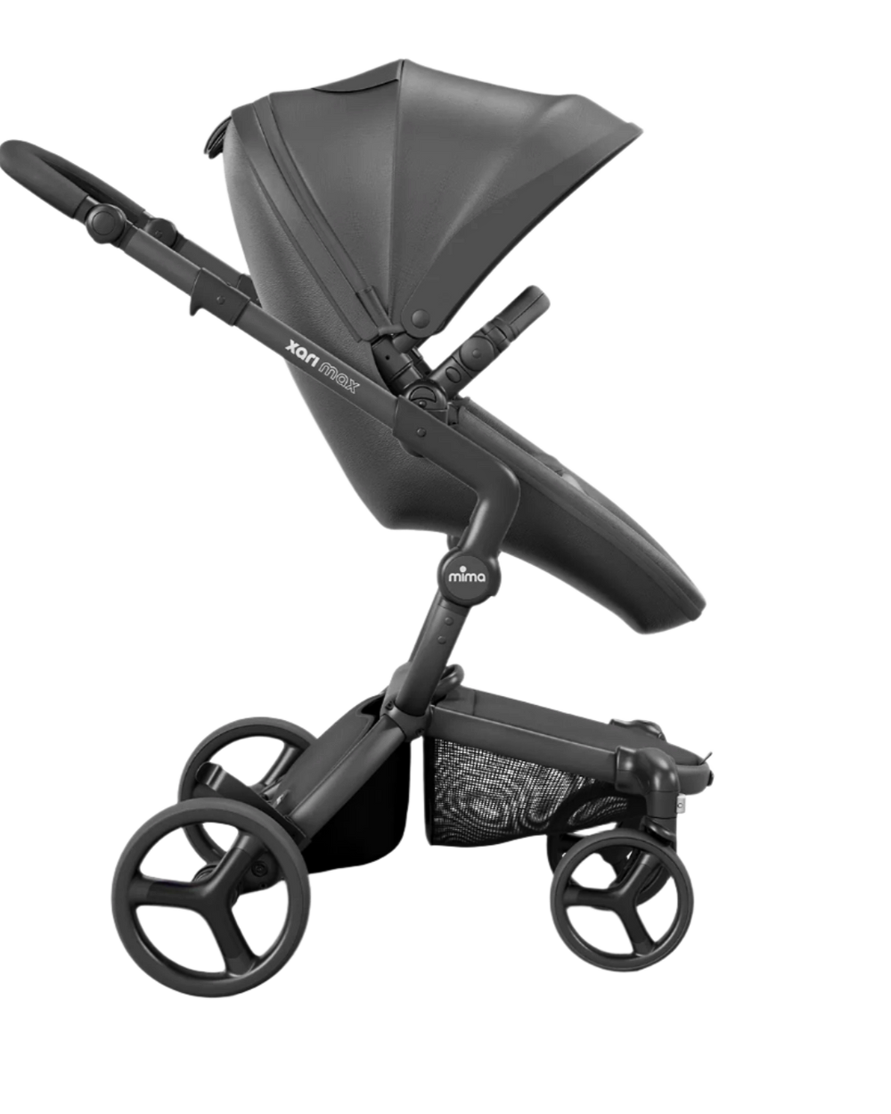 Mima Carrinho de Passeio Xari Max - Black/Black/Black