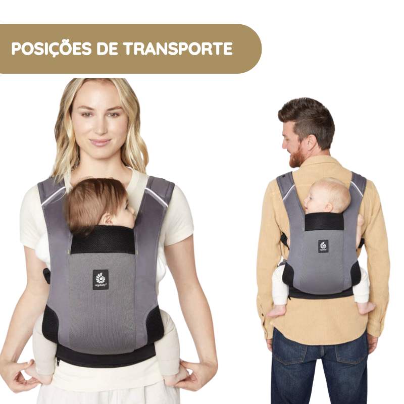 Ergobaby Mochila Portabebé Away - Azul medianoche