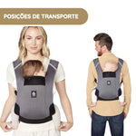 Ergobaby Mochila Portabebé Away - Gris grafito