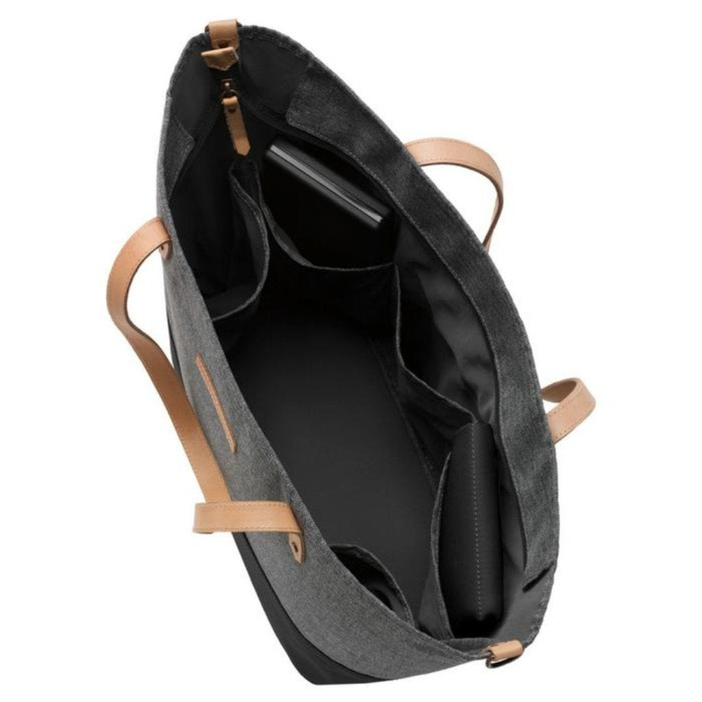 Petunia Downtown Tote - Graphite/Black