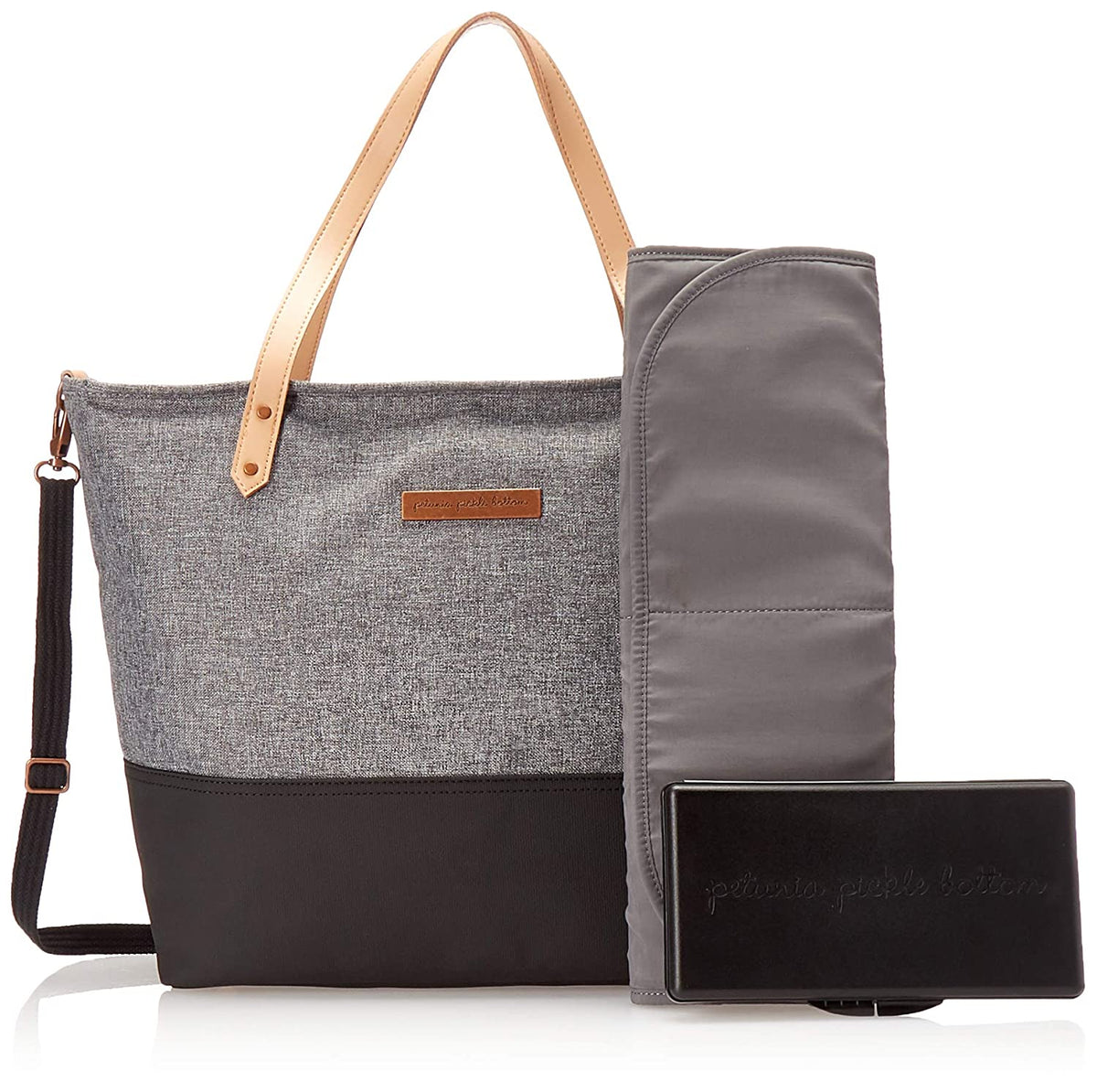 Petunia Downtown Tote - Graphite/Black
