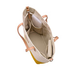 Petunia Downtown Tote - Birch/Caramel