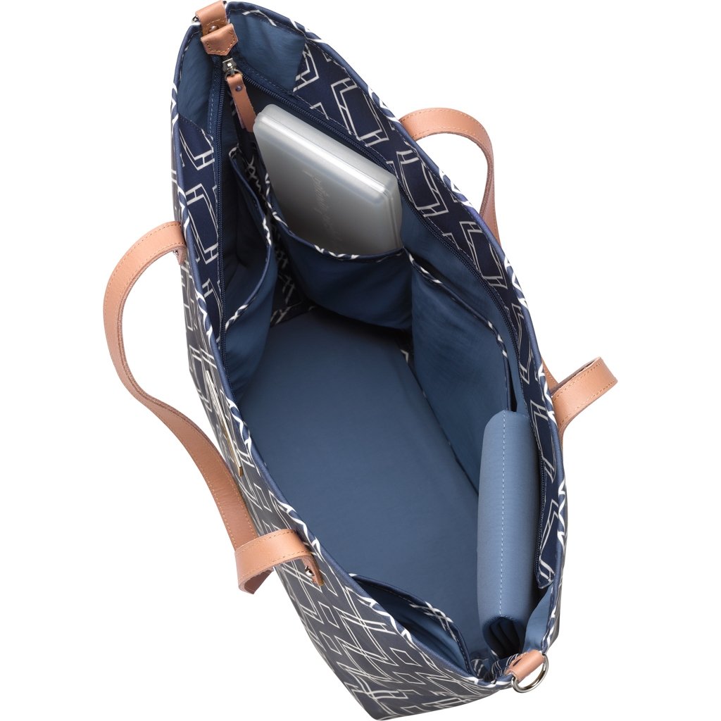 Petunia Downtown Tote - Indigo