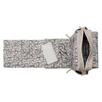 Petunia Boxy Backpack - Grey Matte Leatherette