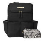 Petunia Method Backpack - Black Matte Leatherette