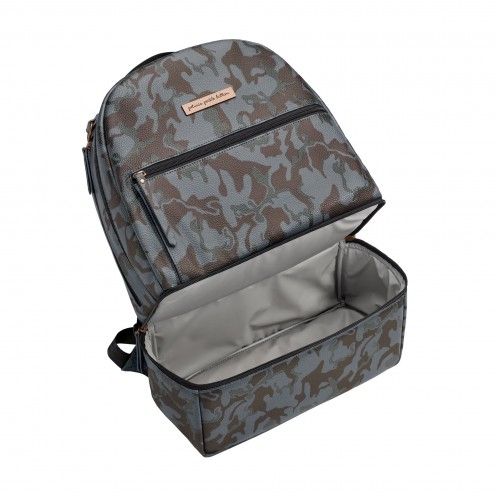 Petunia Axis Backpack - Camo Matte Leatherette