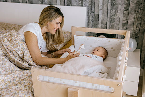 Cama Co-Sleep You & Me Plus da Micuna - Natural