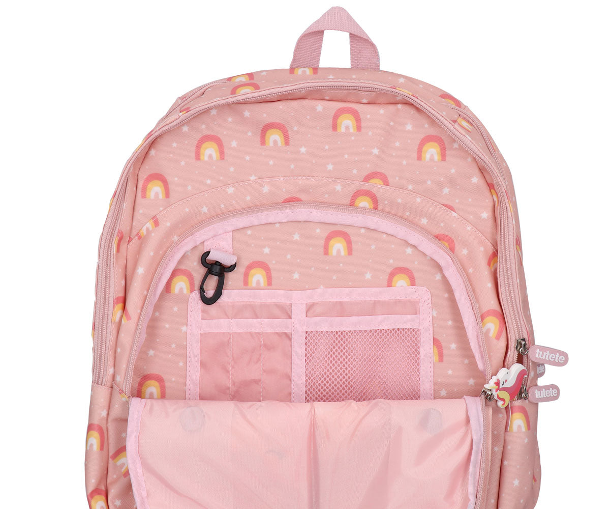 Tutete Mochila Grande Arco-íris Unicornio