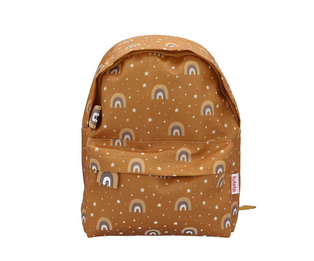 Tutete Mochila Infantil Arco-íris - Mostaza