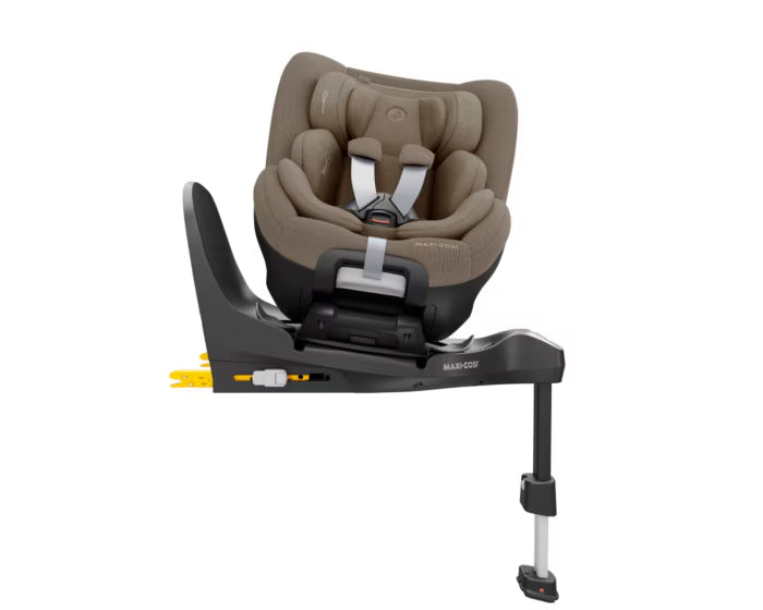 Cadeira Auto Mica 360 Pro da Maxi-Cosi - Auto Giratória 360 - Authentic Truffle