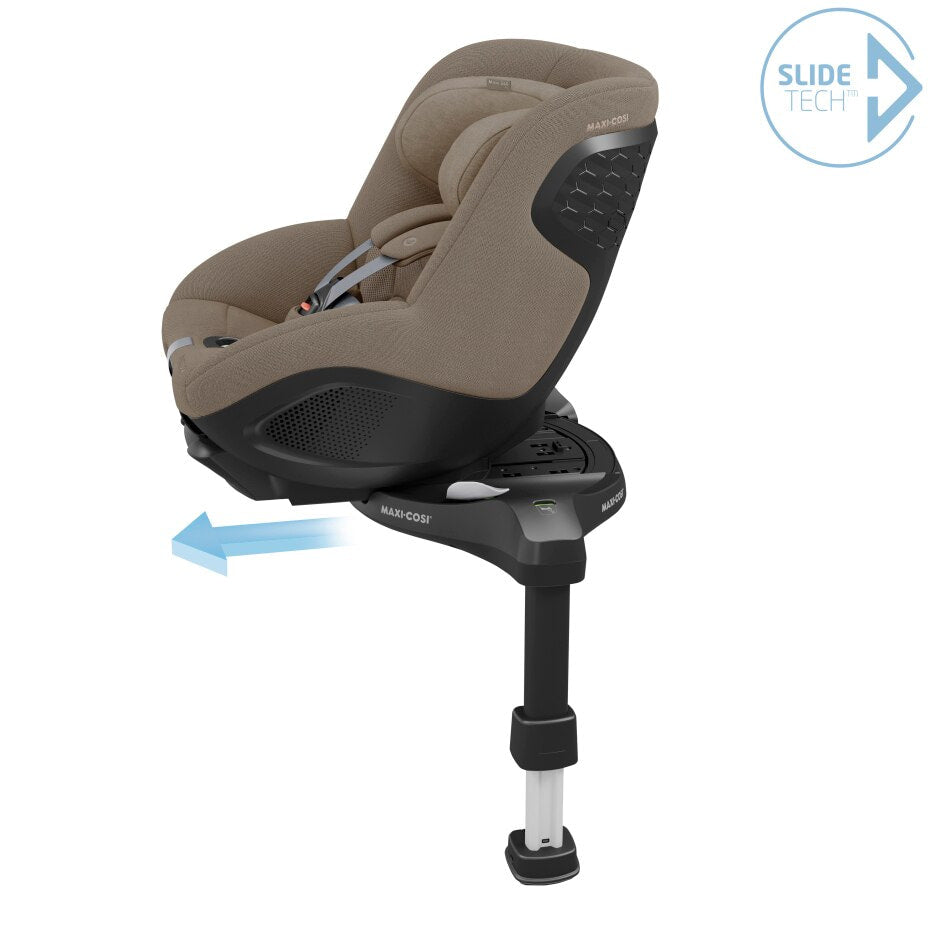 Cadeira Auto Mica 360 Pro da Maxi-Cosi - Auto Giratória 360 - Authentic Truffle