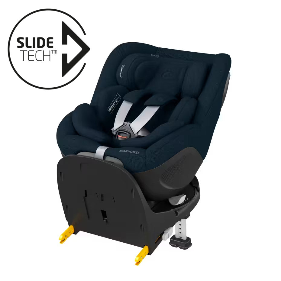 Cadeira Auto Mica 360 Pro da Maxi-Cosi - Auto Giratória 360 - Authentic Blue
