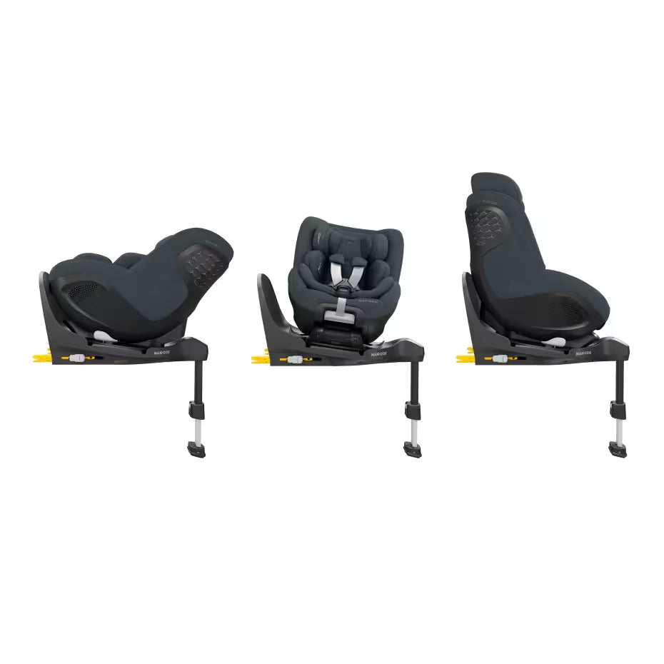 Cadeira Auto Mica 360 Pro da Maxi-Cosi - Auto Giratória 360 - Authentic Graphite