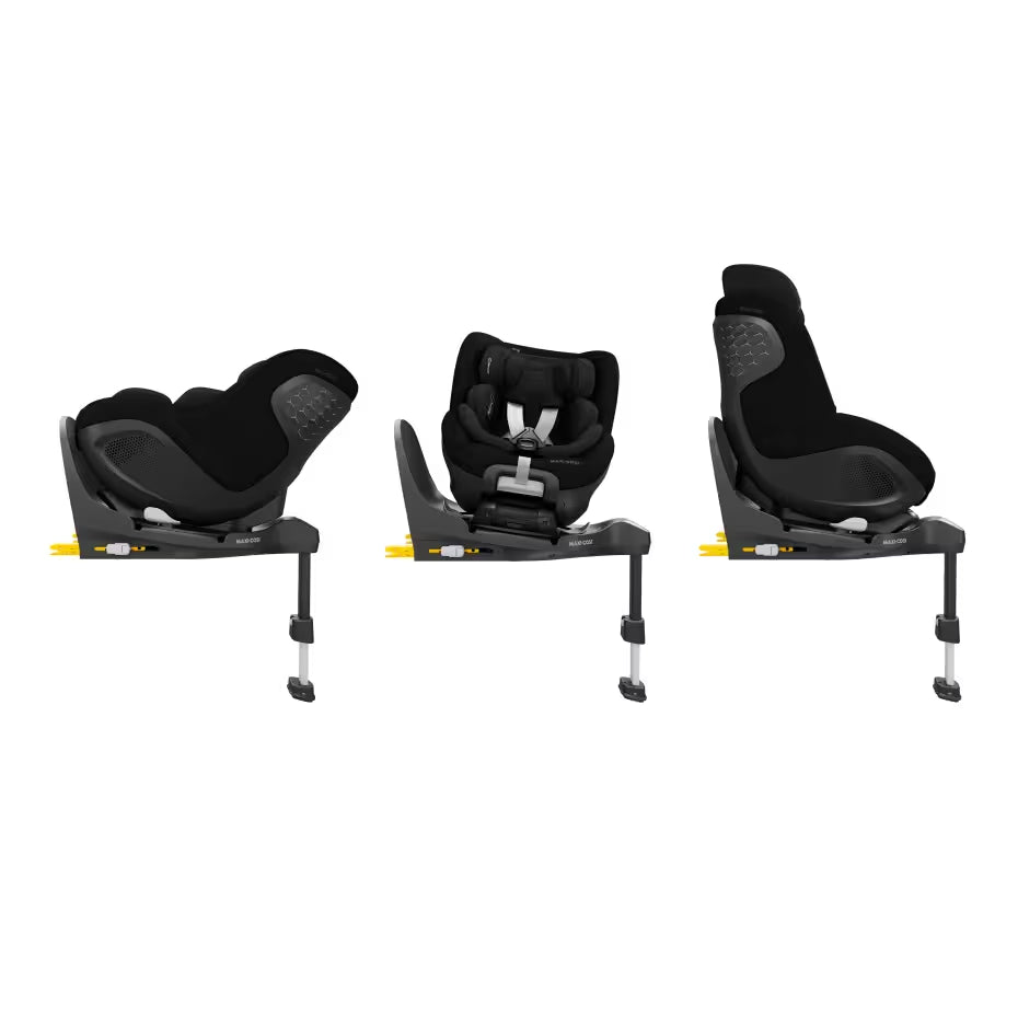 Cadeira Auto Mica 360 Pro da Maxi-Cosi - Auto Giratória 360 - Authentic Black