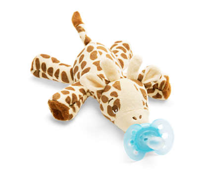 Philips Avent Snuggle Girafa + Ultra Soft 0-6M - Azul