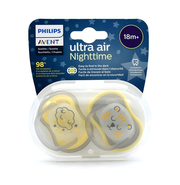 Philips Avent - 2 Chupetas - Ultra Air - NT -18M+