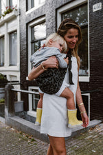Wildride Porta-bebé Print - Grey leopard